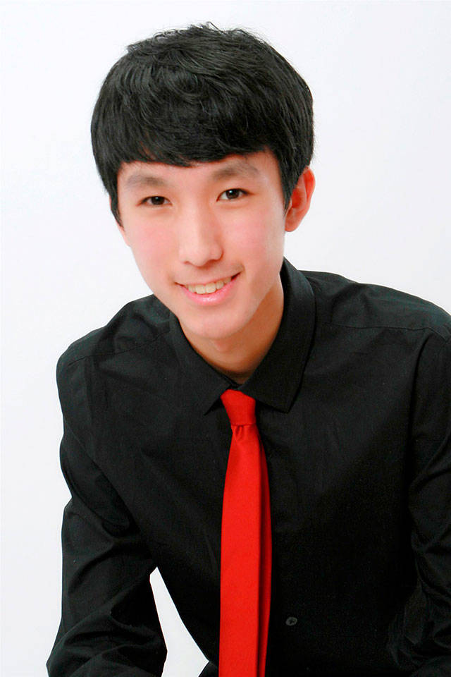 Eric Lu, an internationally acclaimed pianist, is performing with the Edmonds-based Cascade Symphony Orchestra July 7 at Bellevue Presbyterian Church. (Contributed photo)
