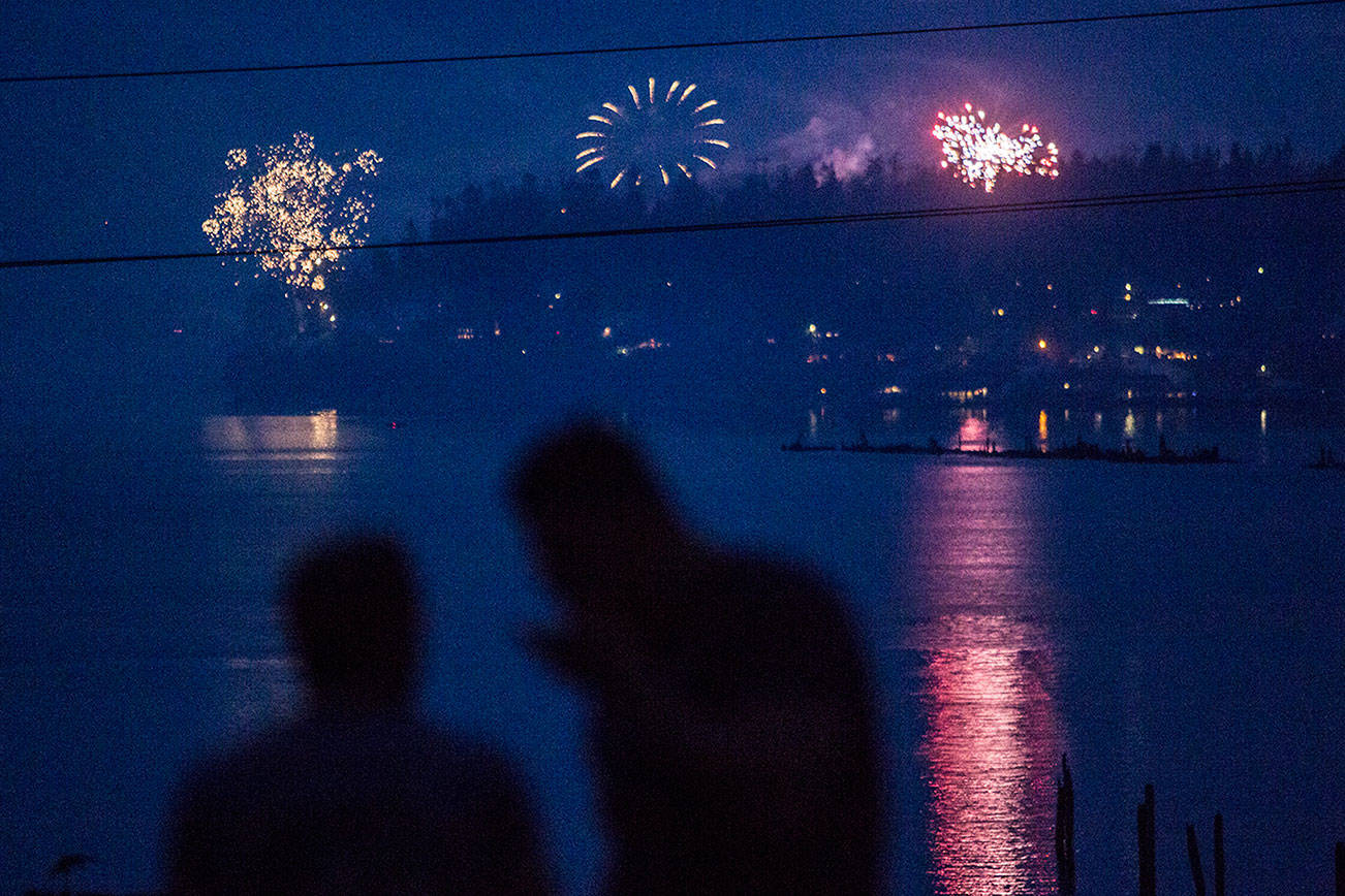 Gallery: Everett’s waterfront fireworks show