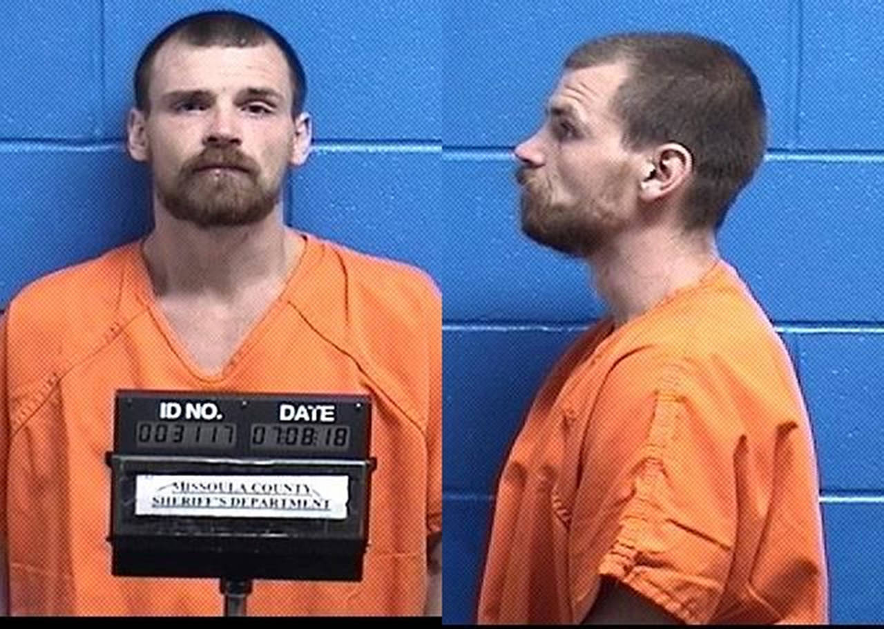 Suspect Francis Crowley is being held on $50,000 bail on a charge of criminal endangerment. (Missoula County Jail via AP)