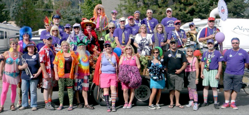 Members of the Sauerkraut Band have to either have a flair for costuming or a musical talent. (Contributed photo)
