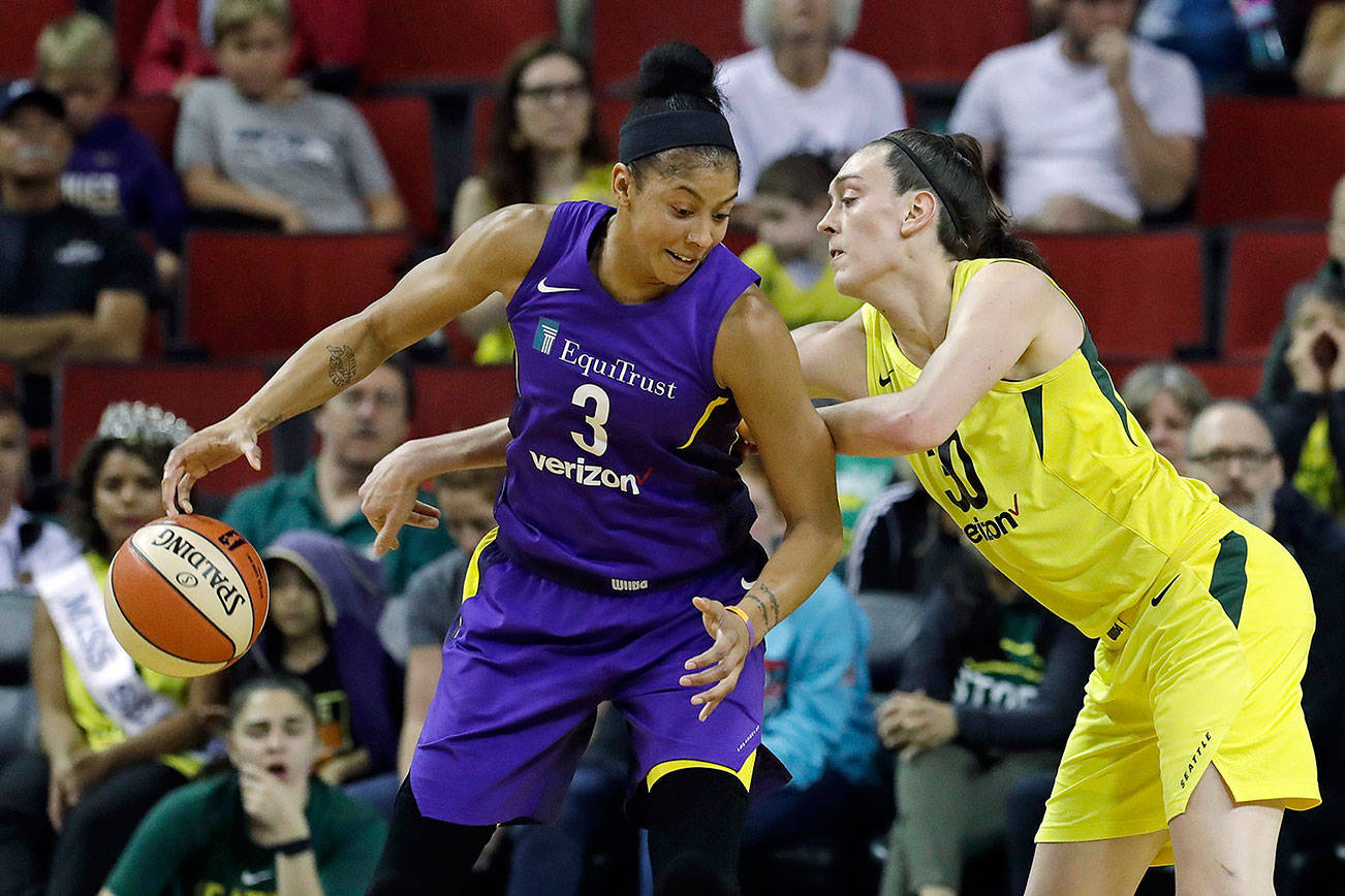 Sparks halt Storm’s 5-game win streak