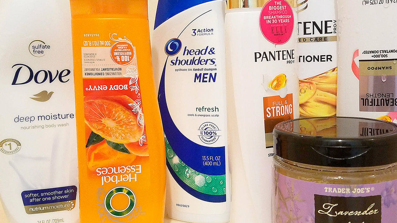 How many bottles of shampoo does one family need? (Jennifer Bardsley)