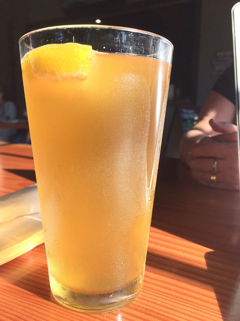 Timber Monster brewed its Shindig Lemon Shandy for the Sultan Shindig, a festival that pays homage to the city’slogging history. (Aaron Swaney)
