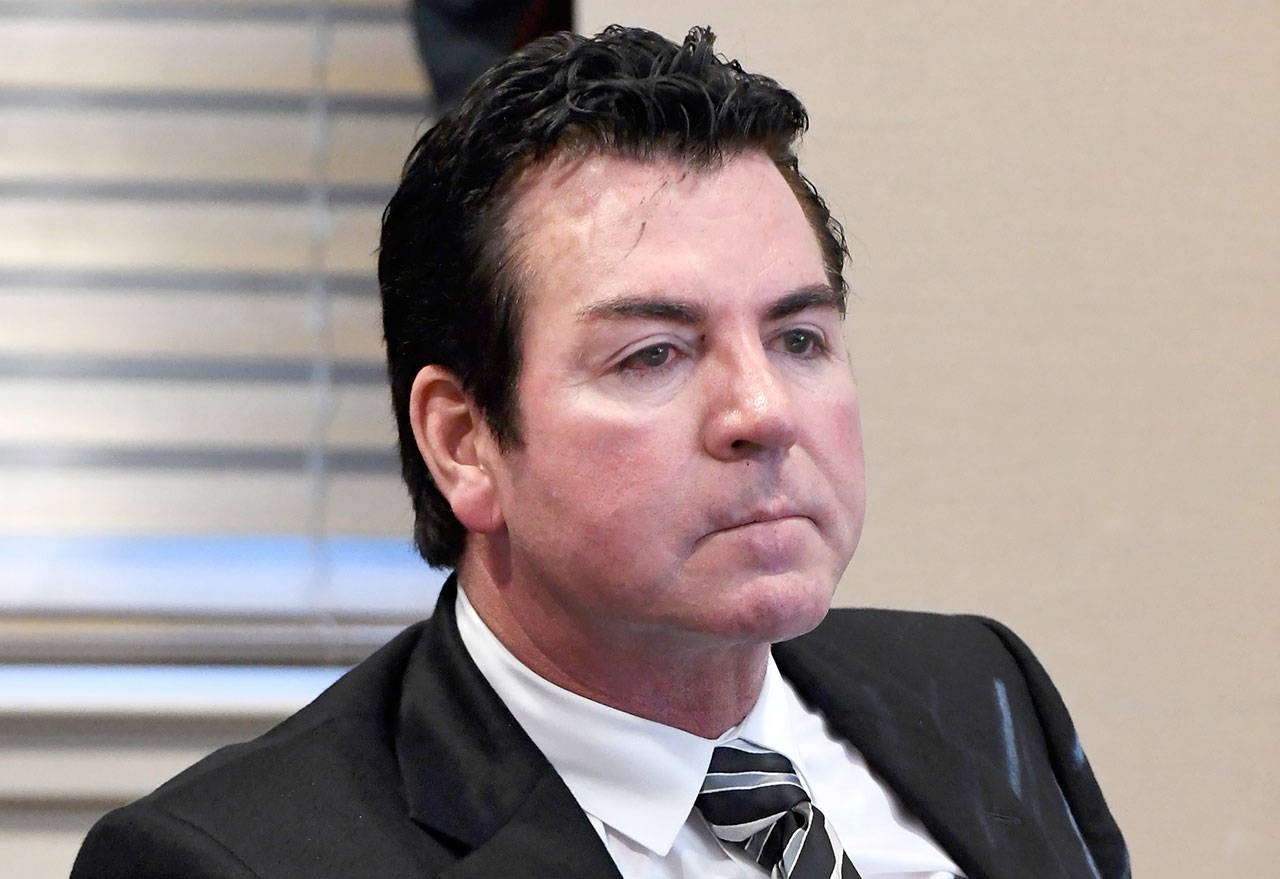 Papa John’s founder and CEO John Schnatter used a racial slur during a media training session. (Associated Press)