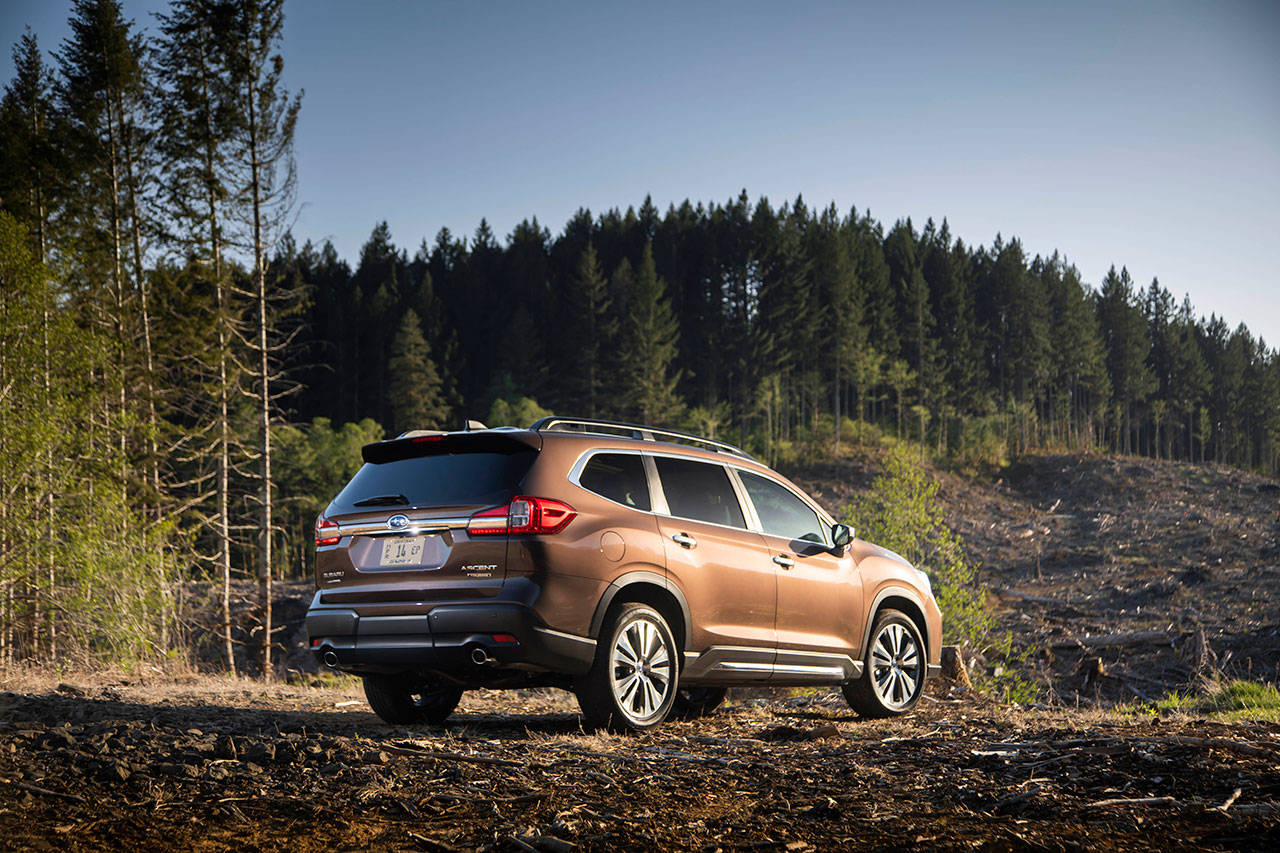 All Subaru Ascent models come with a 260-horsepower turbocharged engine paired with a continuously variable automatic transmission. (Manufacturer photo)