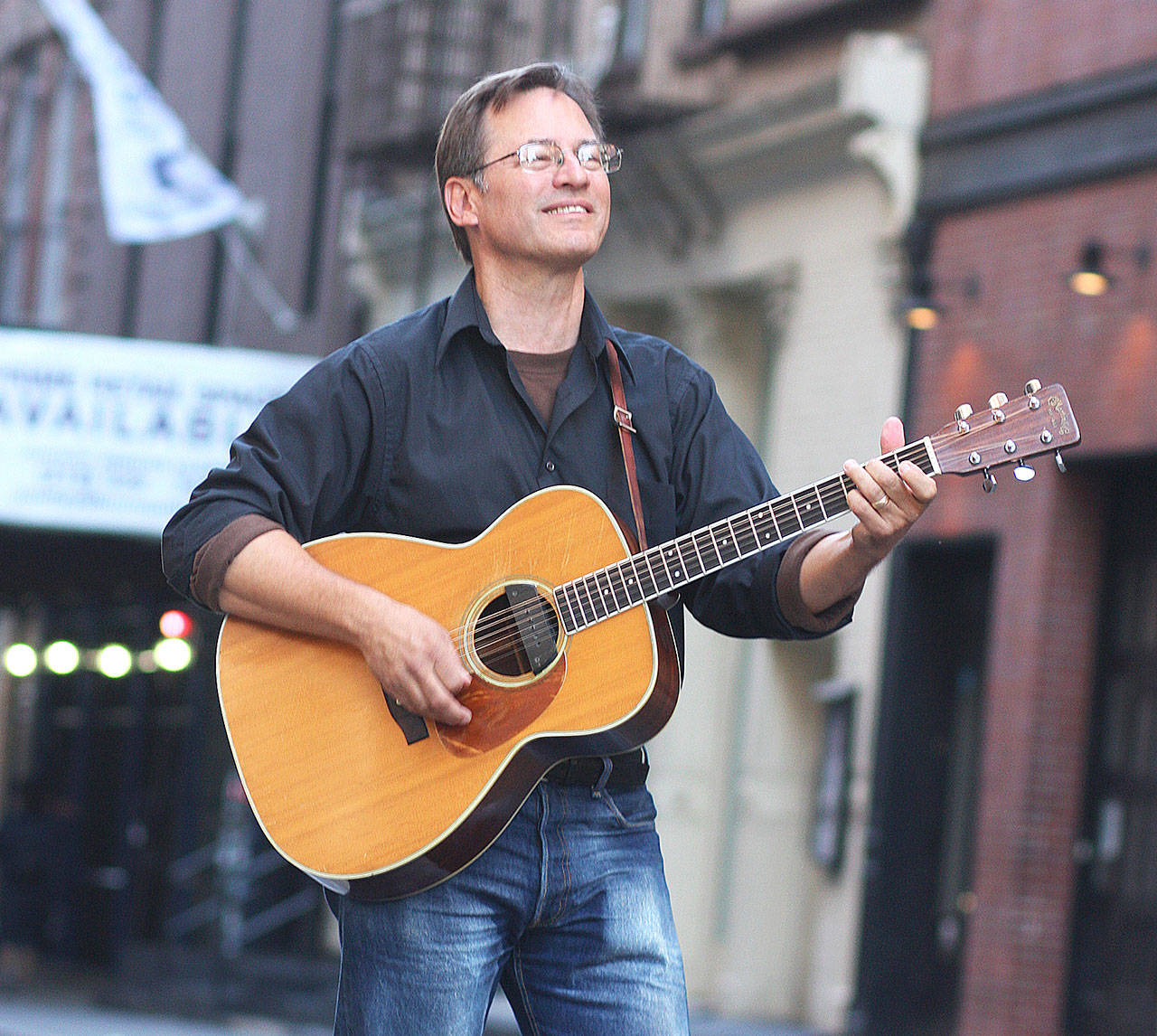 He sings about ignorance, war and greed — and it's OK to