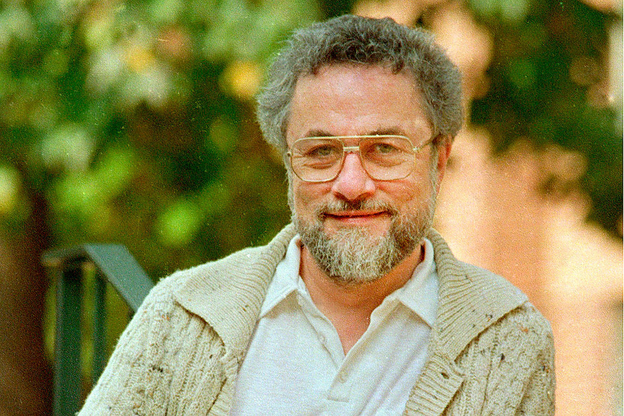 Adrian Cronauer, shown in 1987, was a disc jockey on the Saigon-based Dawn Buster radio show from 1965-1966 whose experiences in the Vietnam War were chronicled in the movie “Good Morning, Vietnam. Cronauer died Wednesday. He was 79. (AP Photo/Charles Krupa, File)