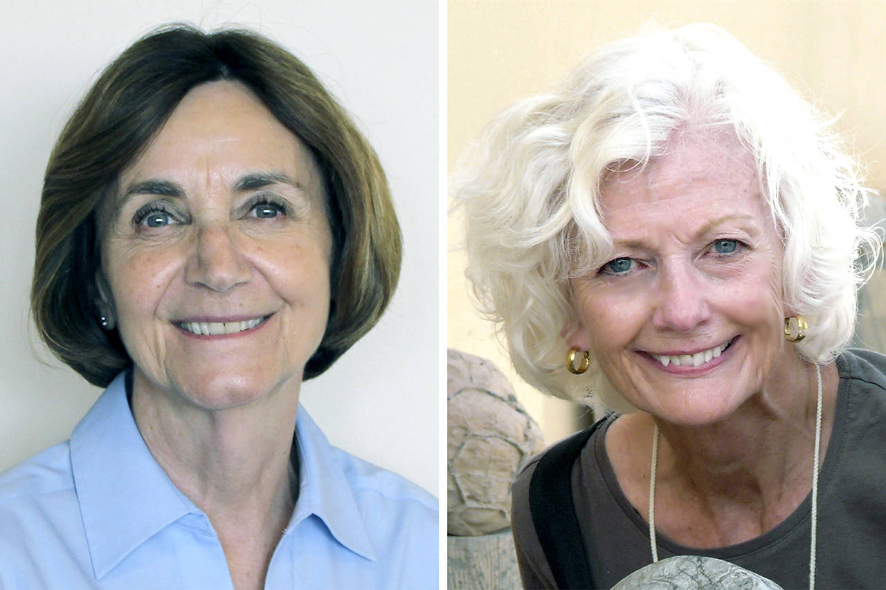 Carol De Jong (left) and Nancy Haug