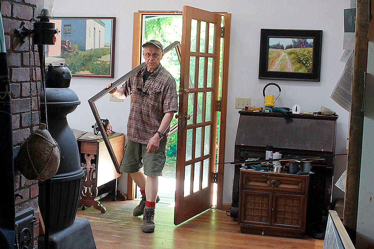 For decades, reknowned Whidbey painter Pete Jordan had an August showing at Brackenwood, but that gallery closed earlier this year, leaving many long-time South Whidbey artists to find new representation. (Patricia Guthrie / South Whidbey Record)