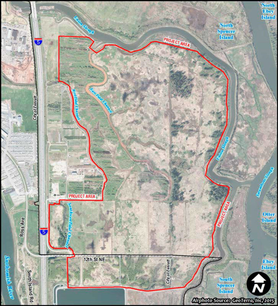 Smith Island project area (Snohomish County)
