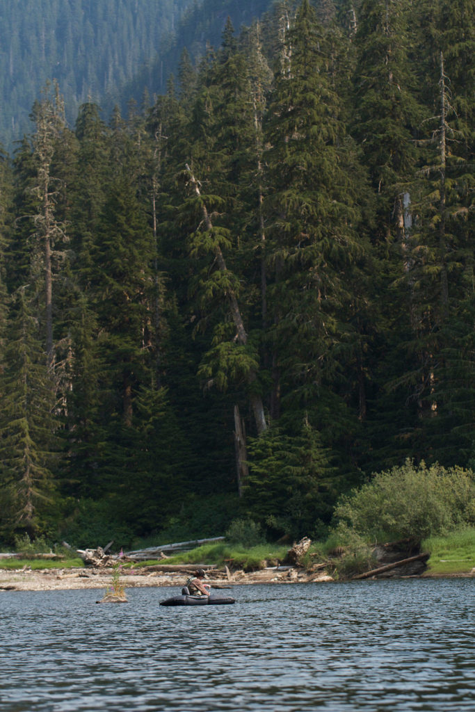 Slide Lake, located on the edge of the Glacier Peak Wilderness, was created long ago by a major landslide. (Mike Benbow photo)
