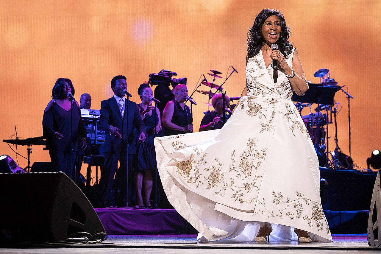 A timeline of major events in the life of Aretha Franklin