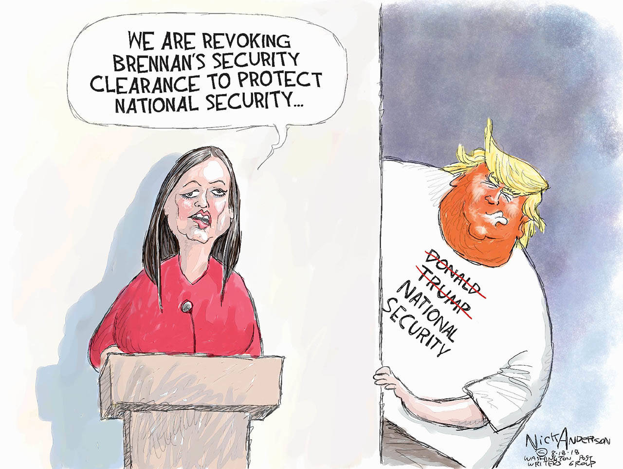 Editorial cartoons for Monday, Aug. 20.