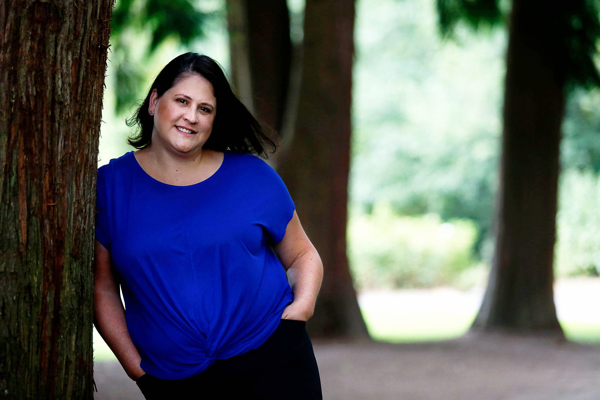 Melissa Arias, of Bothell, recently was hired as president and CEO of Make-A-Wish’s Alaska and Washington branch. She begins helping grant wishes Saturday. (Dan Bates / The Herald)