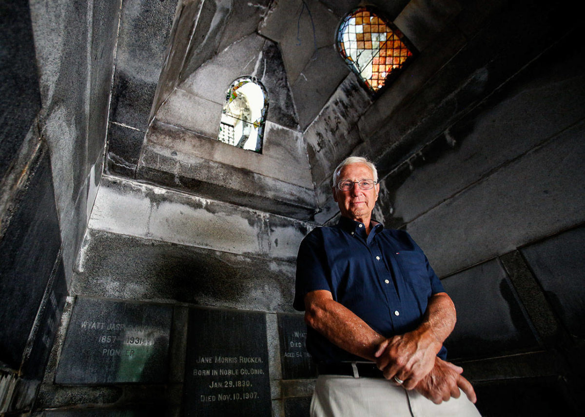 Rucker tomb The giant granite wonder of Everett