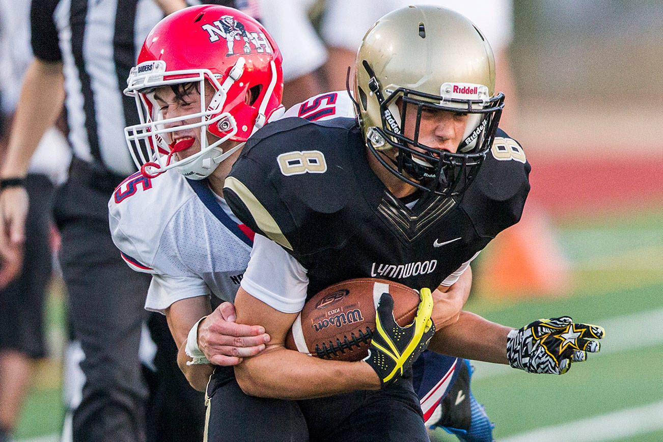 Gallery: Lynnwood falls to Nathan Hale in season opener