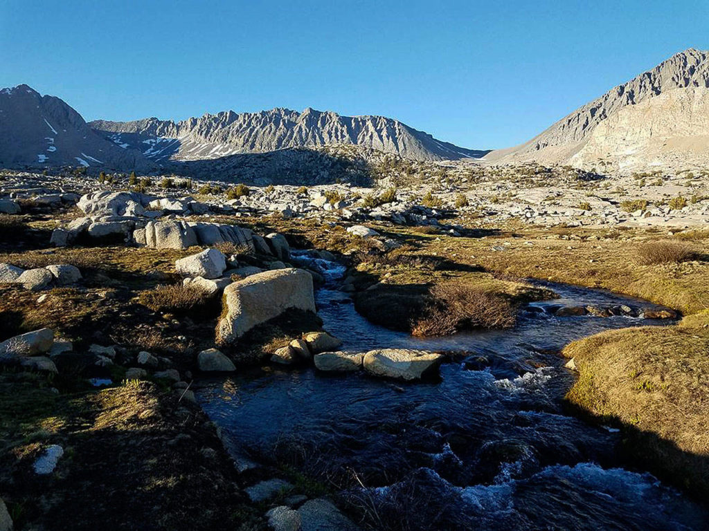 At Devin Boyd’s mile 814, he reached Mather Pass along Kings River. (Photo Devin Boyd)

