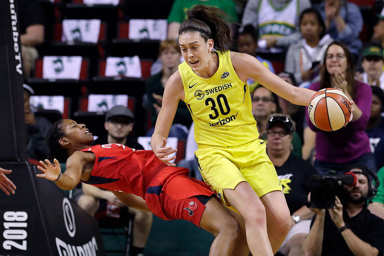 Storm top Mystics in Game 1 of WNBA Finals