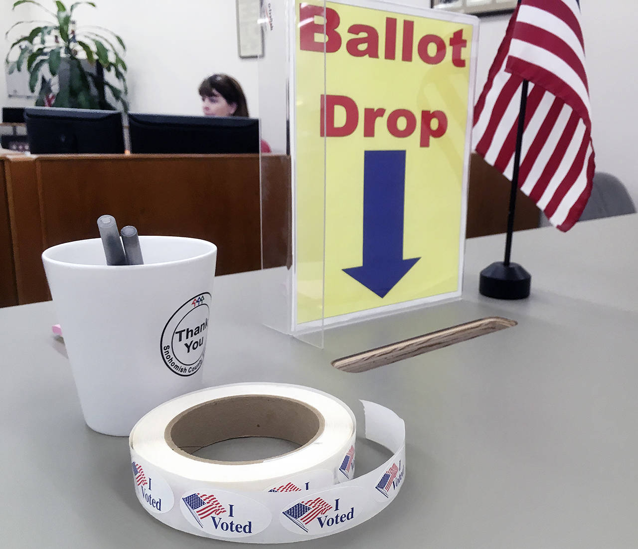 Voters can always drop ballots off at the Snohomish County Courthouse. (Sue Misao / Herald file)