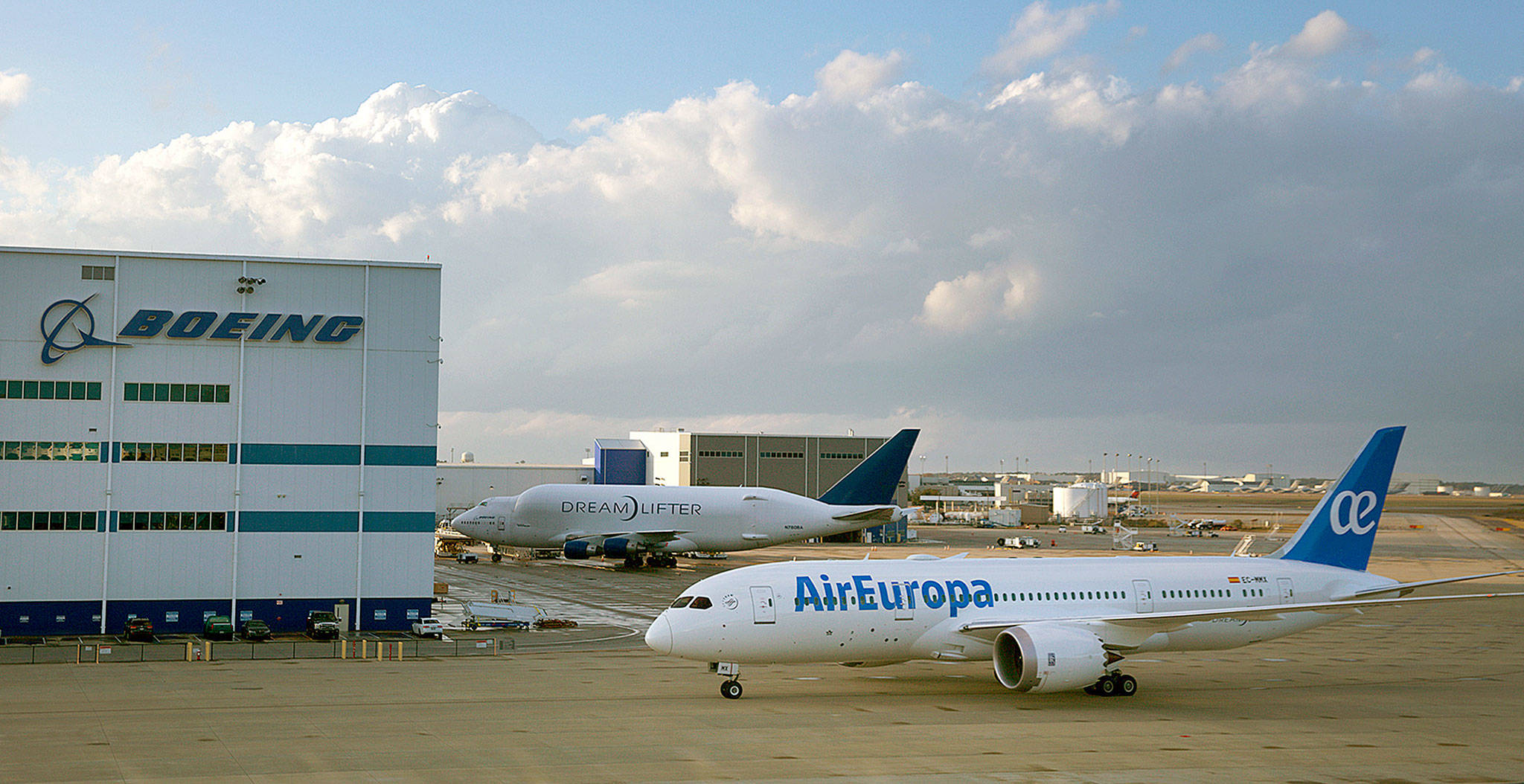Travis Dove / Bloomberg, file                                Boeing’s final assembly facility in North Charleston, South Carolina.