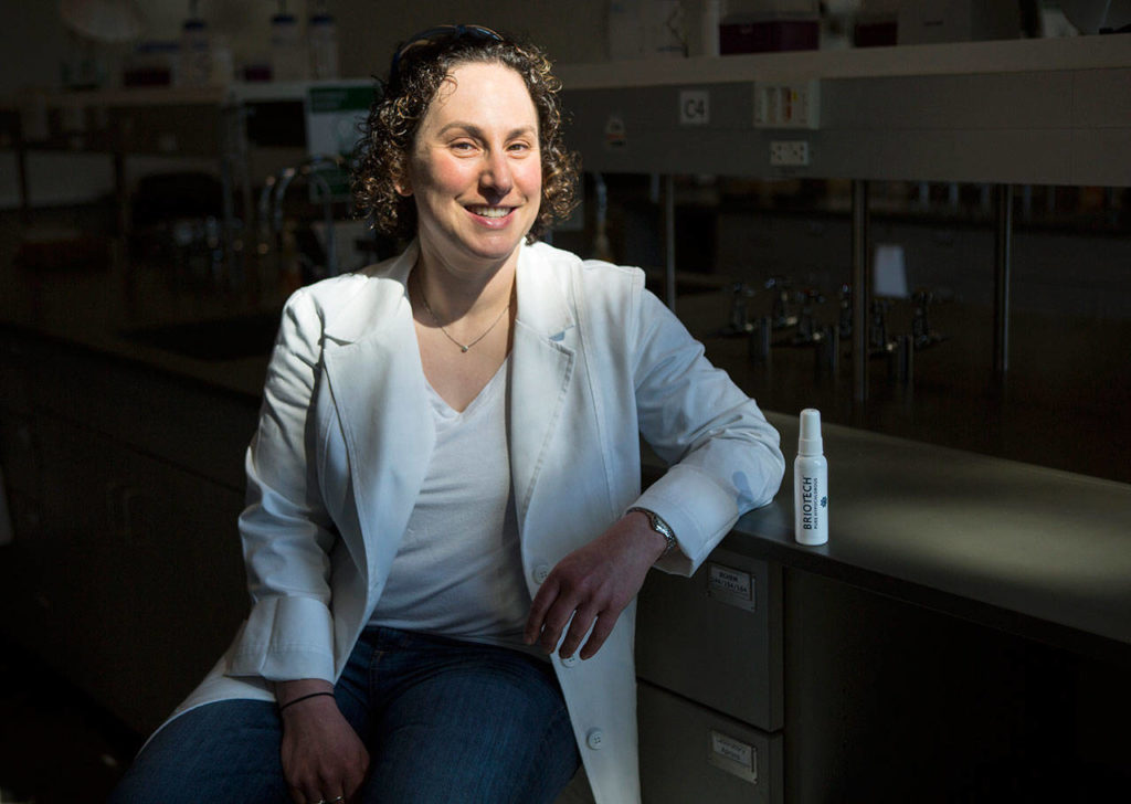 Chemistry professor Lori Robins. (Olivia Vanni / The Herald)
