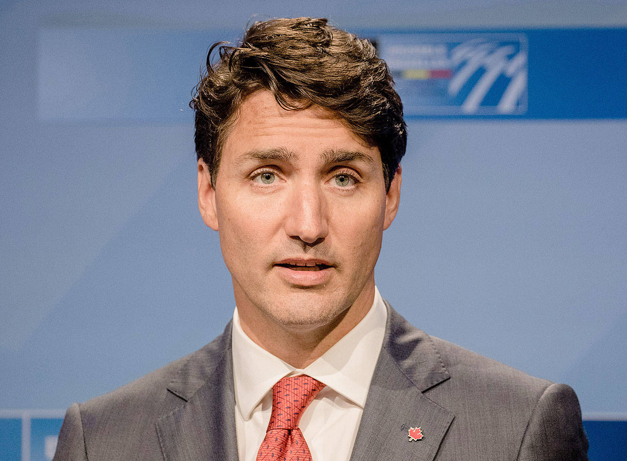 Justin Trudeau, Canada’s prime minister. (Marlene Awaad / Bloomberg News)