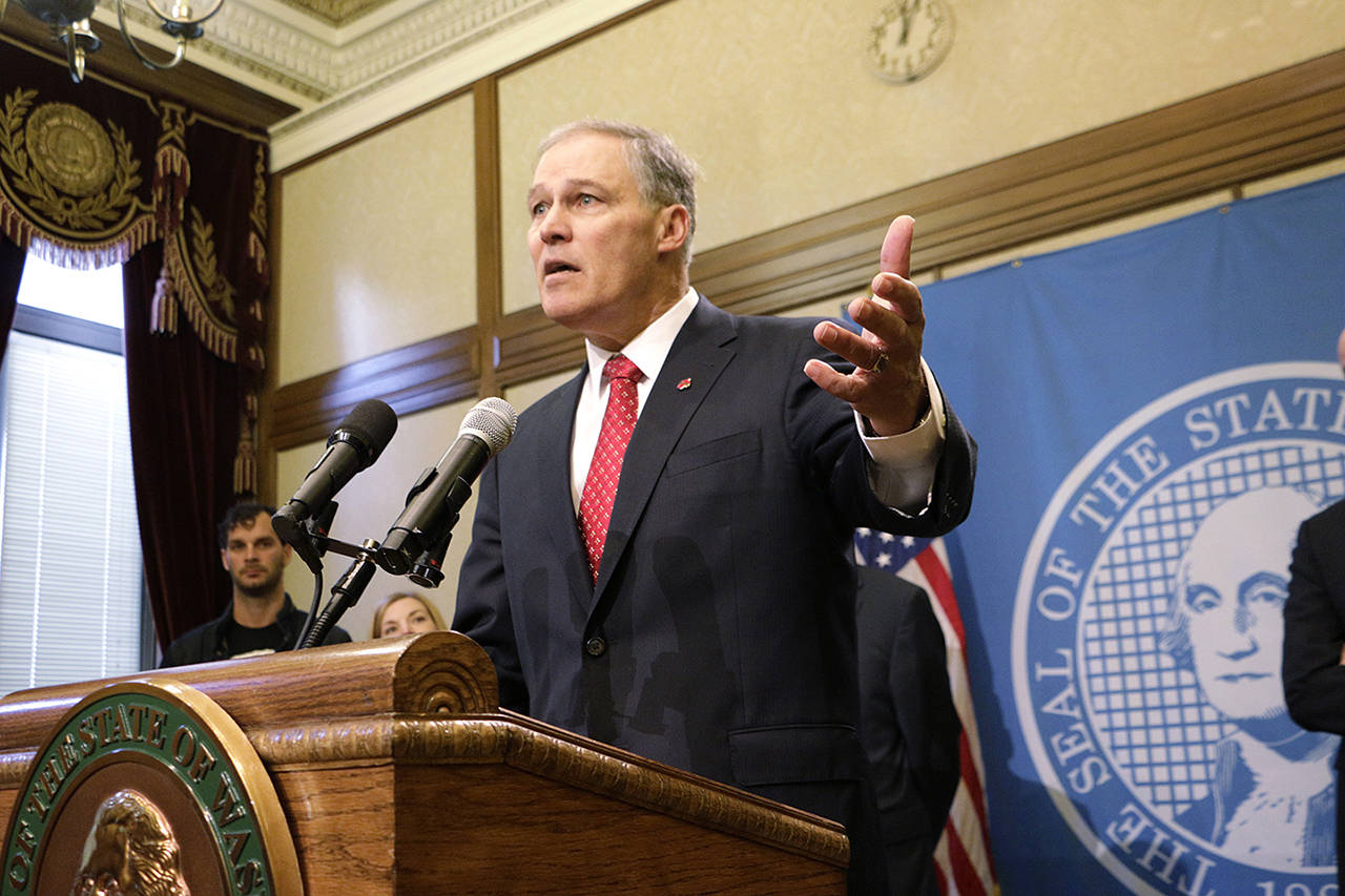 Should Gov. Jay Inslee or other elected officials get a raise? A citizens commission will decide (AP Photo/Rachel La Corte)