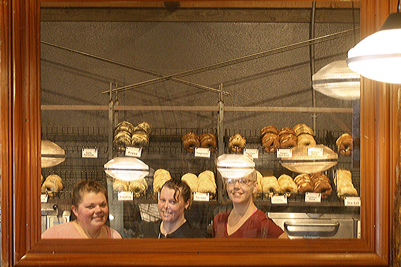 Bagel preferences differ in Oak Harbor, Clinton
