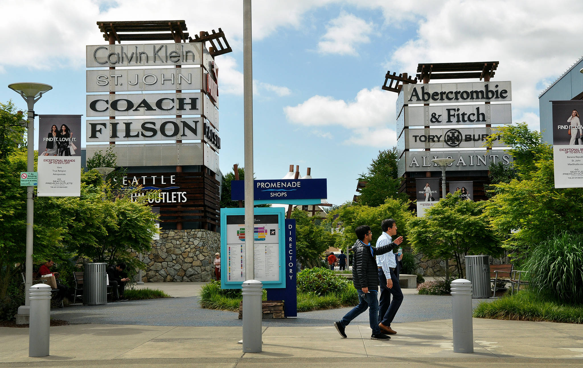 Sue Misao / Herald file                                People walk among the stores at Seattle Premium Outlets in May, part of Quil Ceda Village, which is a major source of revenue for the Tulalip Tribes.