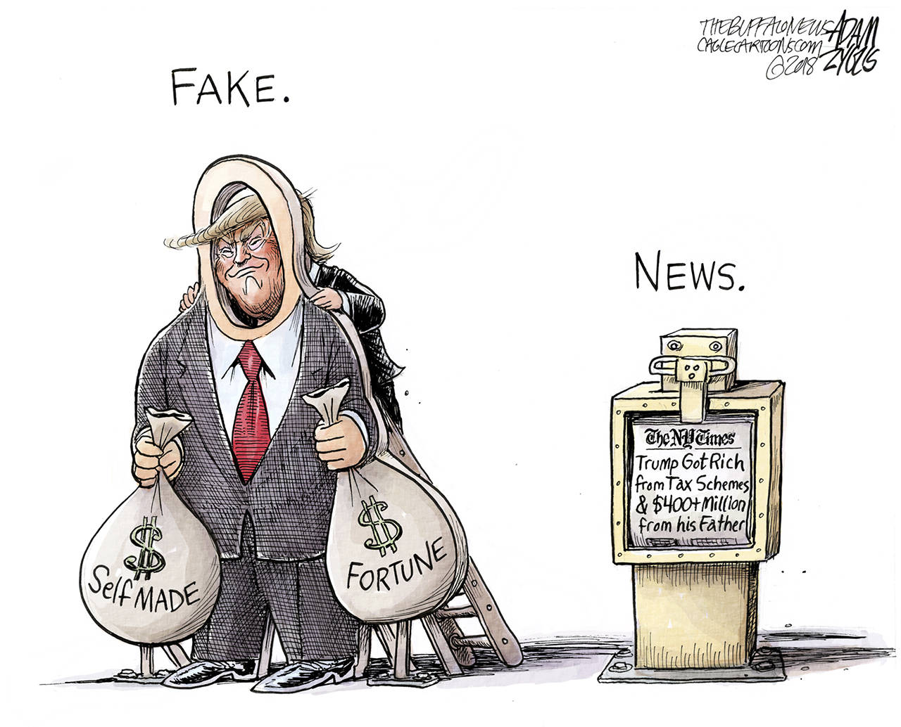 Editorial cartoons for Monday, Oct. 8