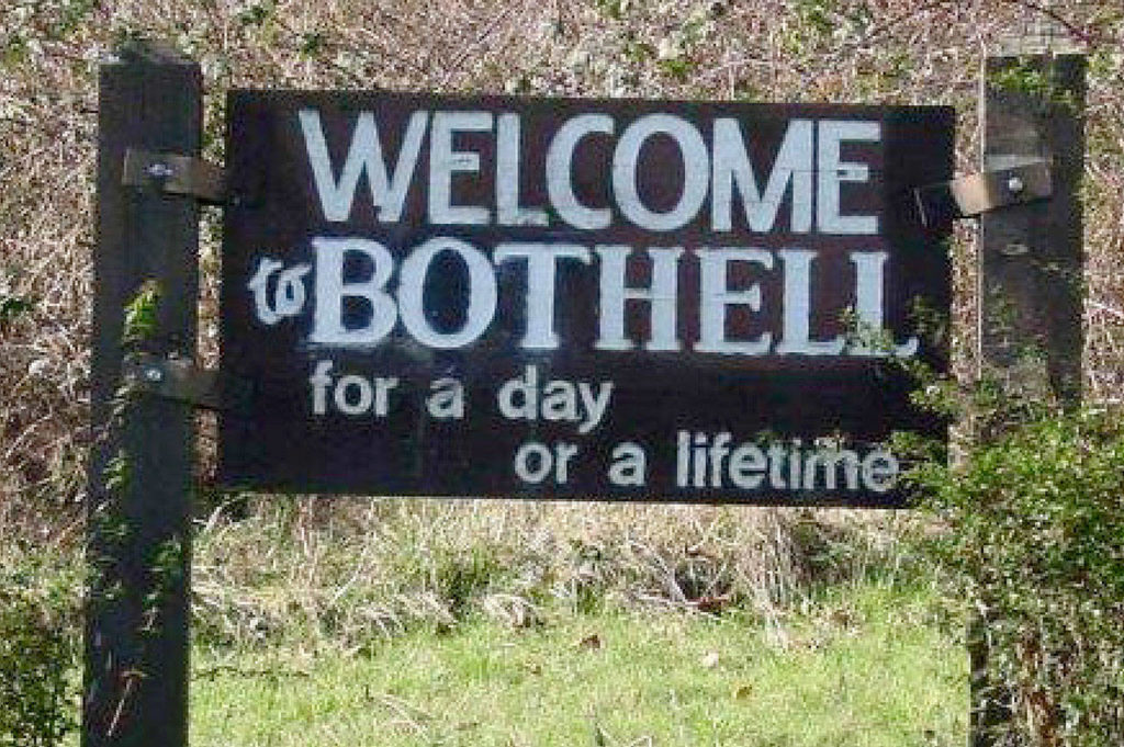 This is the original Welcome to Bothell sign. (City of Bothell)
