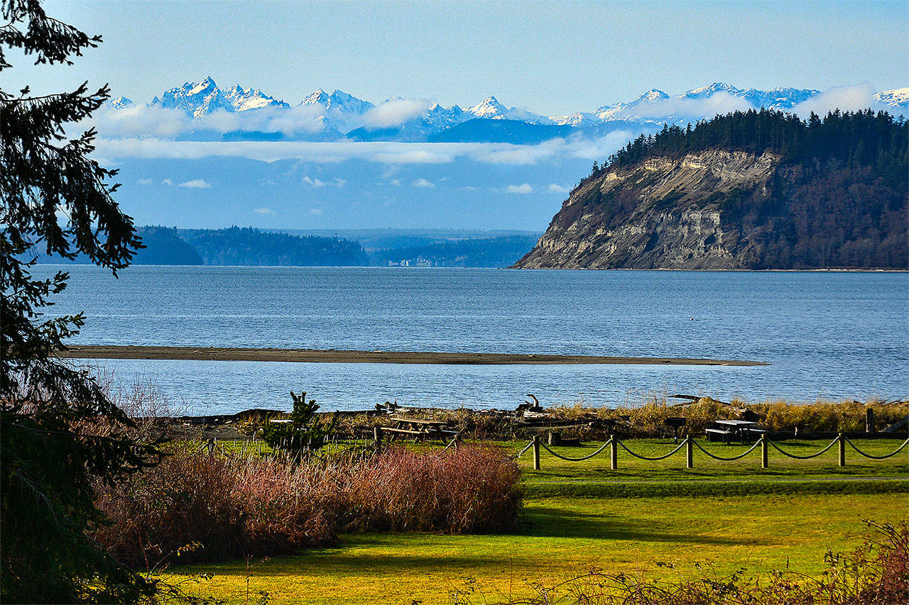 Julie Boyd’s scenic South Whidbey image was picked as the Land Trust’s 2019 calendar cover photo. (Contributed)