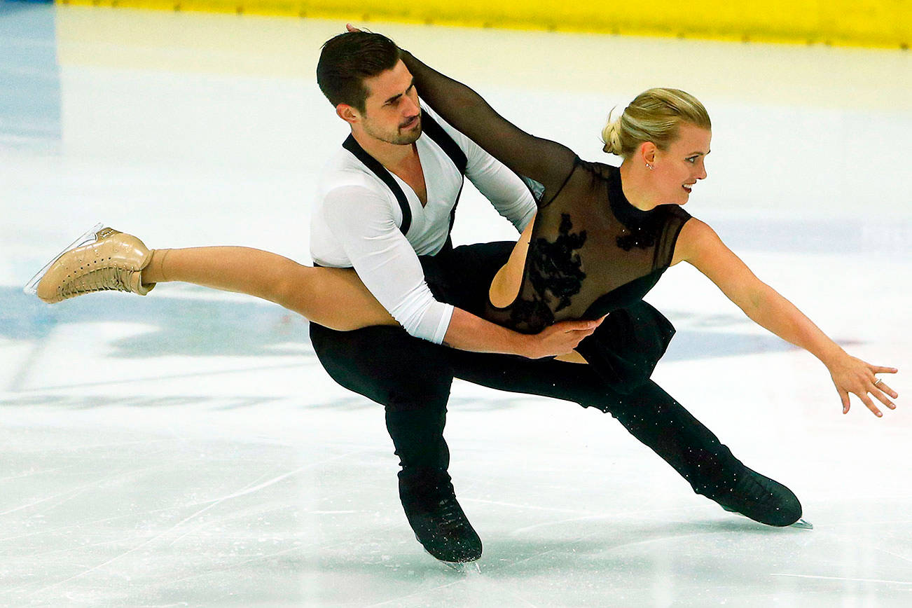 Former rivals are now the stars at Skate America in Everett
