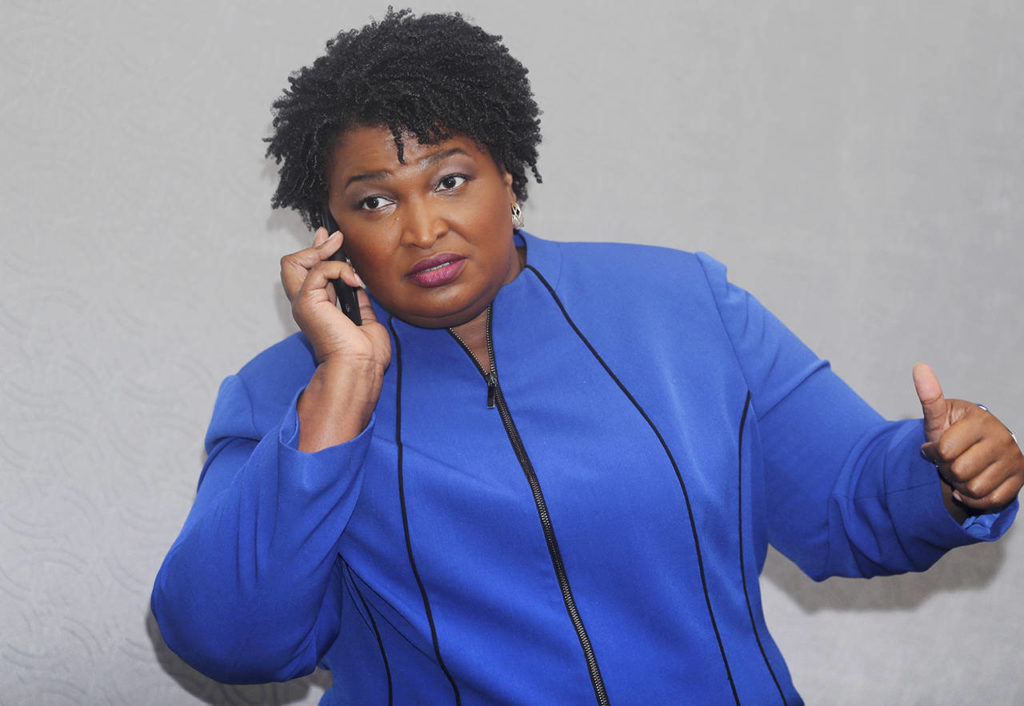 Georgia gubernatorial candidate Stacey Abrams has accused GOP Secretary of State Brian Kemp of suppressing access to the polls as their race heats up with roughly one month before the Nov. 6 election. (AP Photo/Carlos Osorio, File)
