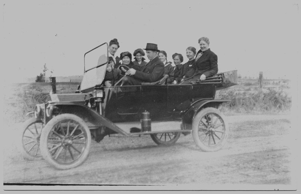 Old car. (South Whidbey Historical Society)
