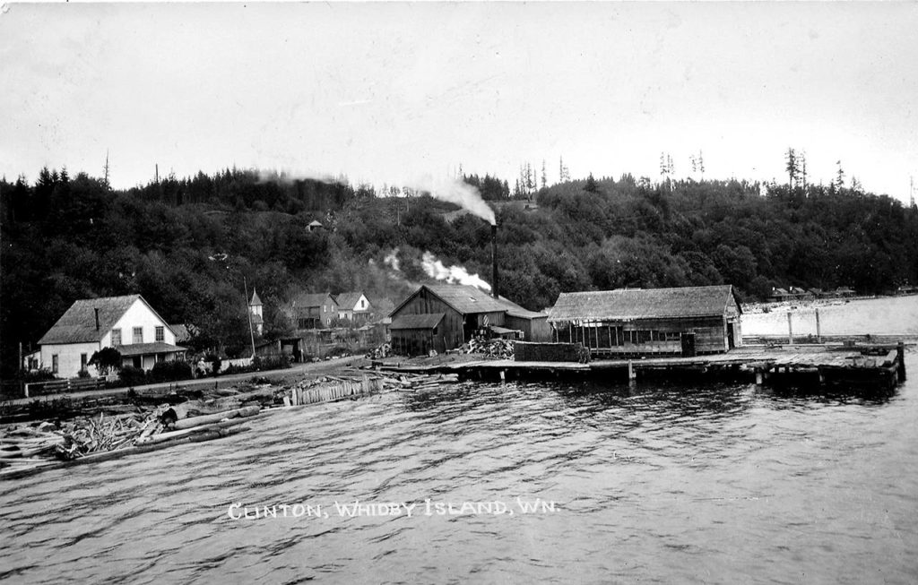 At the end of the history tour, Bill Haroldson plans to speak about the founding of Old Clinton (Brighton Beach) and the businesses that used to be located there as well as fishing resorts that once dotted the coastline. (South Whidbey Historical Society)
