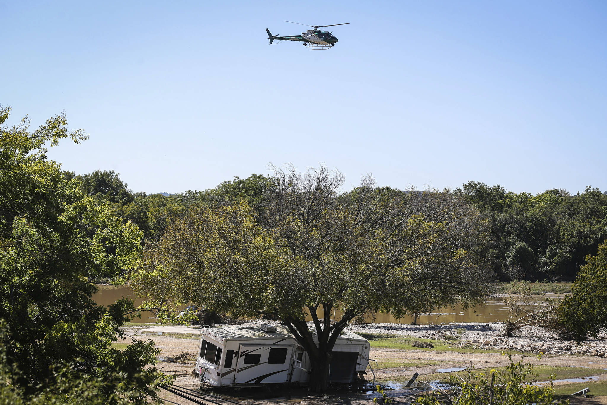 Search resumes for remaining 2 swept away in Texas floods