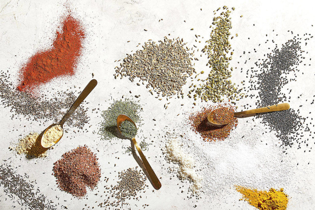 Home-blended spices are generally fresher than blends purchased. (Photo by Tom McCorkle for The Washington Post)
