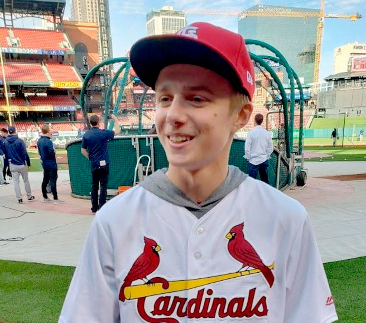 Doctors told Josh Bangert, 15, of West Chicago, Illinois, that he will lose his vision in a few months. (Keith Bangert)