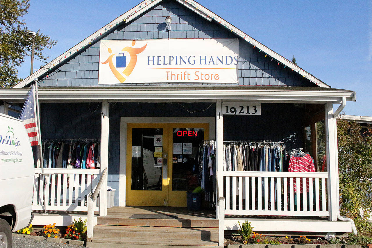 The Bothell Helping Hands Thrift Store was the first established location for the nonprofit in 1992. (Madison Miller / Bothell-Kenmore Reporter)