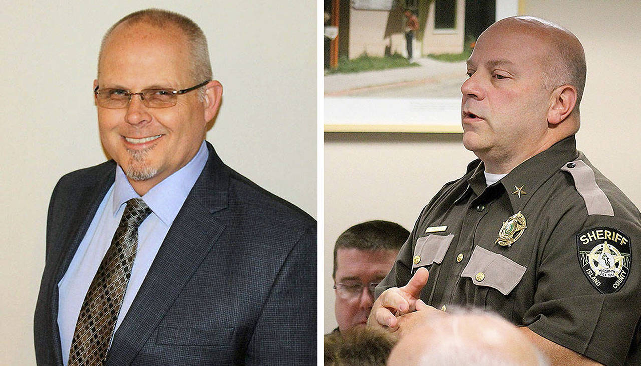 Lane Campbell (left) and Rick Felici
