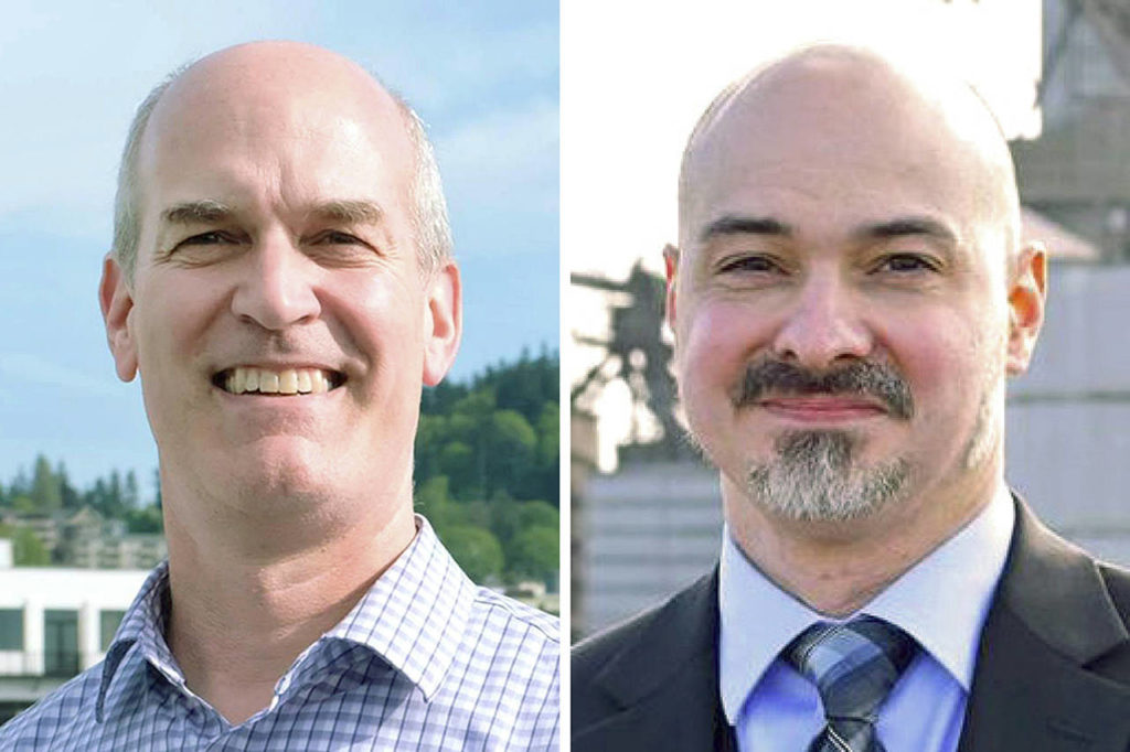 Rick Larsen (left) and Brian Luke
