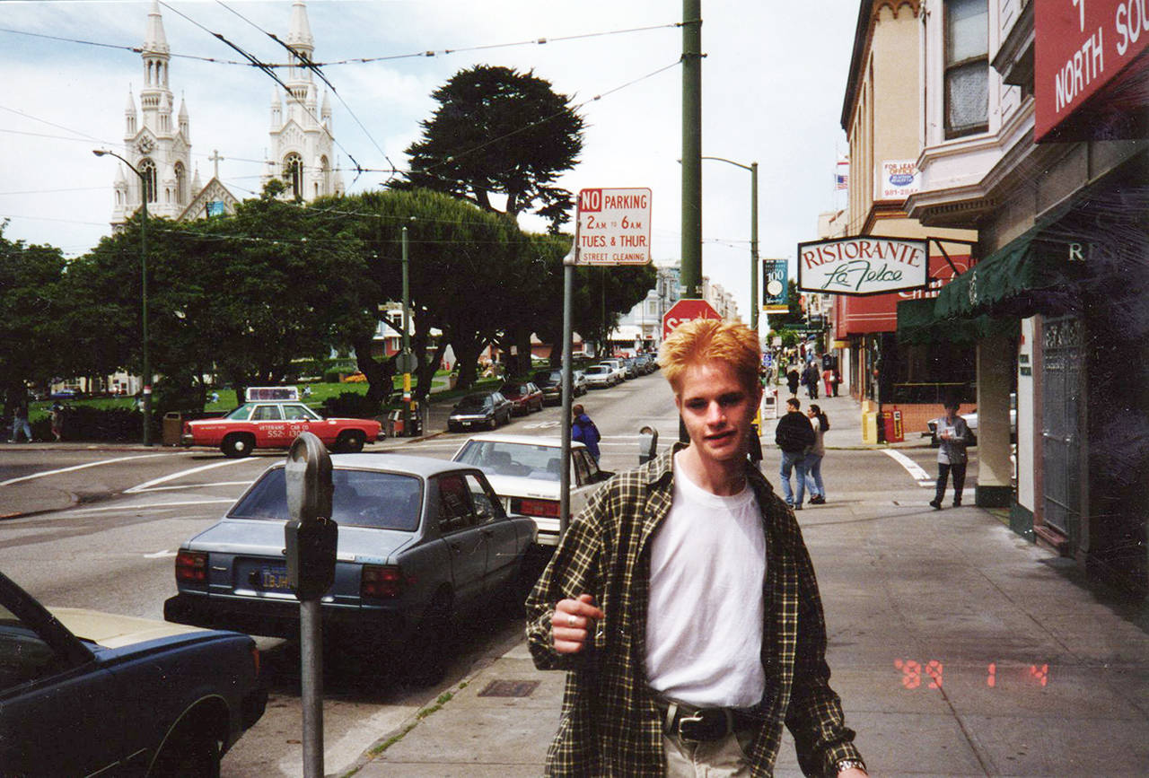 This 1989 photo shows Matthew Shepard in San Francisco. The ashes of Shepard, whose brutal murder in the 1990s became a rallying cry for the gay rights movement, will be laid to rest Friday morning in Washington National Cathedral. (Dennis Shepard/The Matthew Shepard Foundation via AP, File)