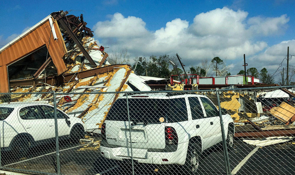 Damage in Panama City, Florida, is widespread in the aftermath of Hurricane Michael, which made landfall there Oct. 10. (Will McMahan)
