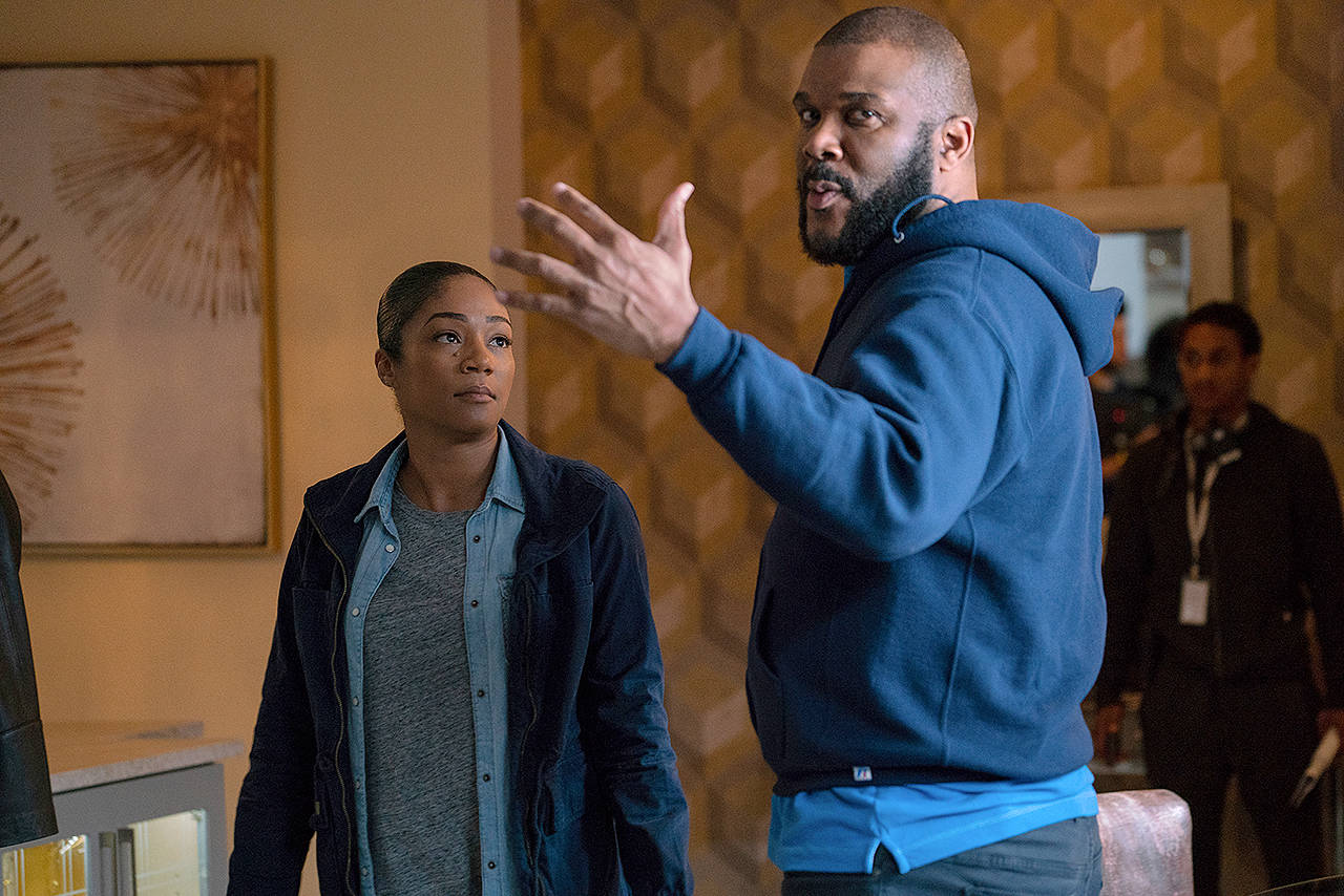 “Nobody’s Fool,” in theaters this weekend, is written, directed and produced by Terry Perry, who has decided to stop playing Madea, the tough-talking grandmother he first brought to life in 1999. (Chip Bergmann/Paramount Pictures)