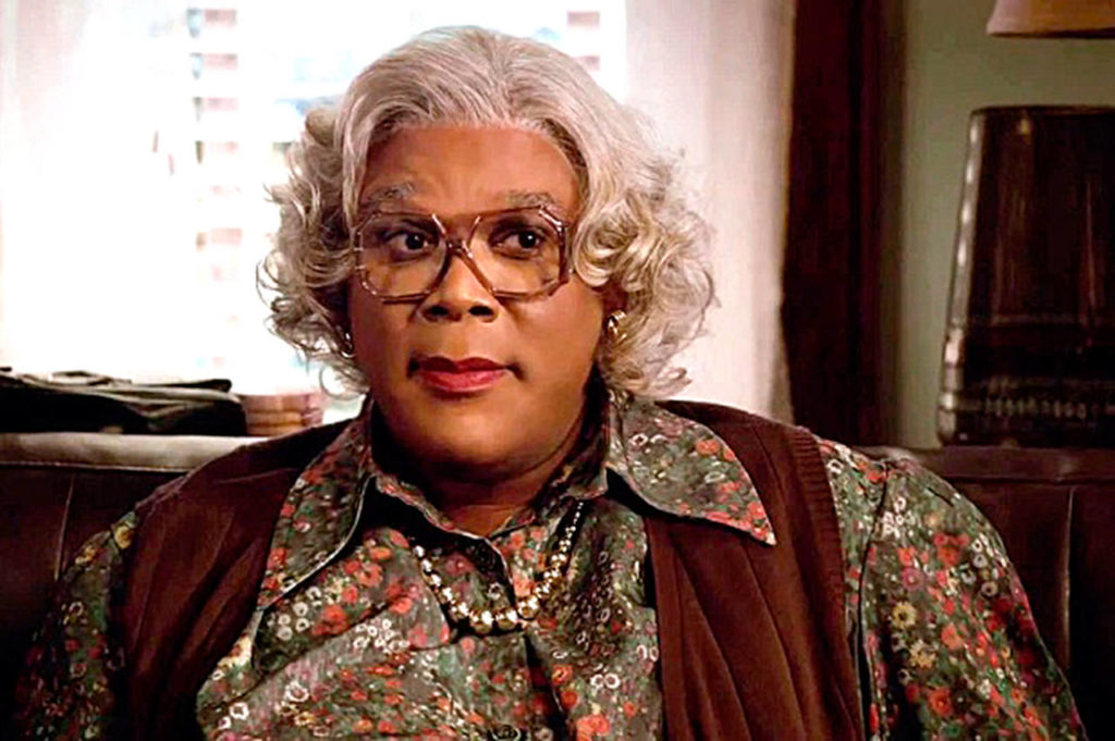 “I’m tired, man. I just don’t want to be her age, playing her,” Perry said. He also plans to stage a farewell tour in 2019, along with the character’s final film, “Tyler Perry’s a Madea Family Funeral.” (Lions Gate)

