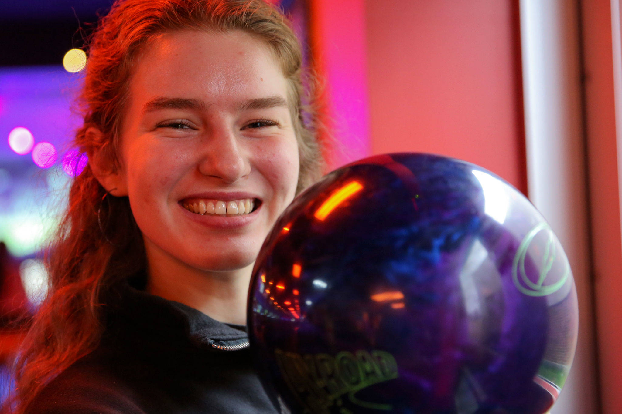 Molly Jo Myers, senior at Jackson High School, plans to continue her bowling career in college. (Kevin Clark / The Herald)