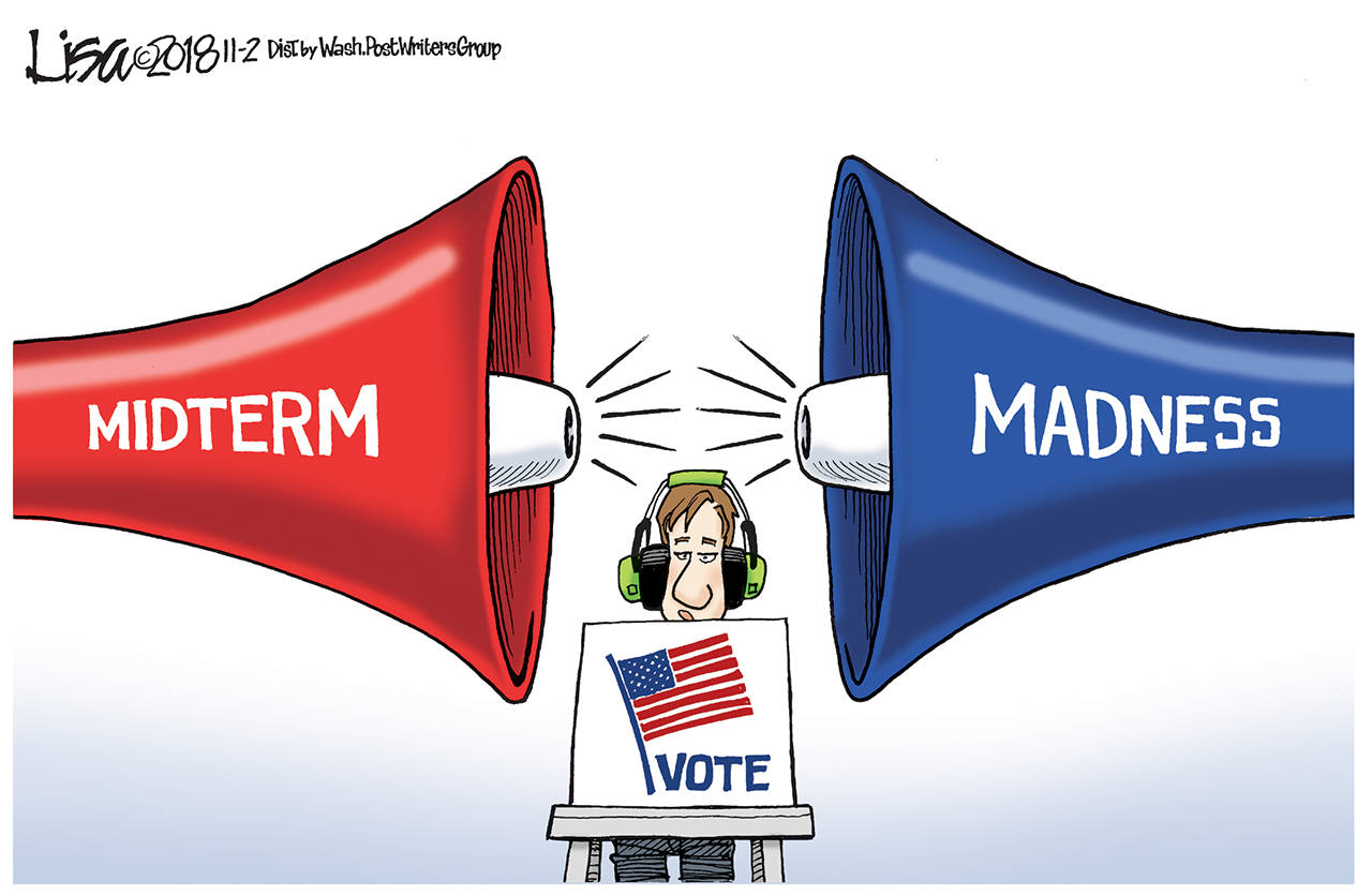 Editorial cartoons for Tuesday, Nov. 6, Election Day