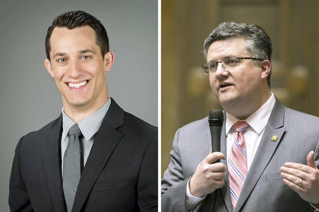 Jared Mead (left) and Mark Harmsworth
