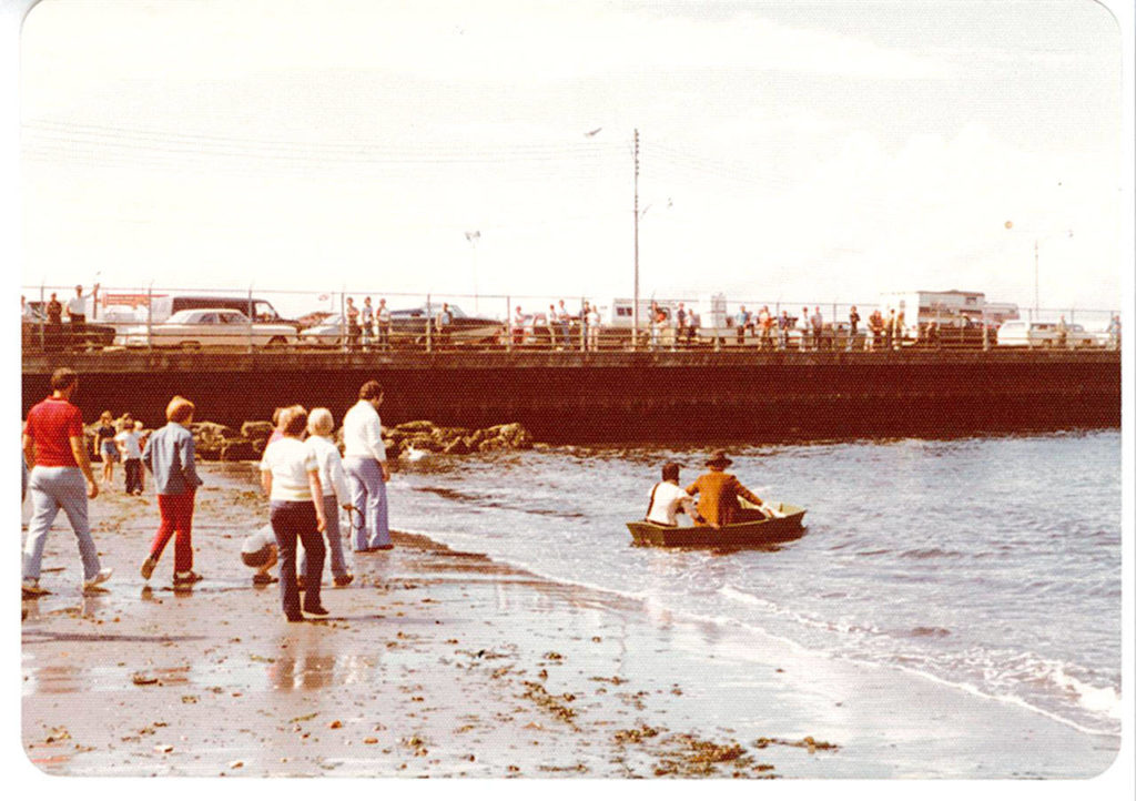 Edmonds residents celebrate the 100th anniversary of George Brackett’s landing in 1976. (Edmonds Historical Museum)
